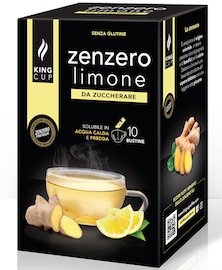 Bevanda zenzero e limone solubile da zuccherare