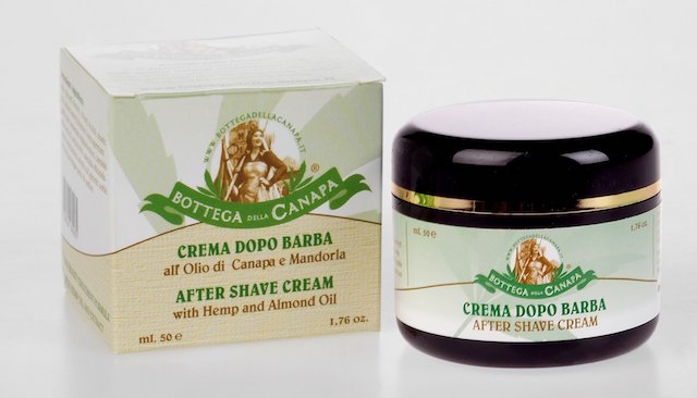 Crema dopobarba olio di mandorla e canapa