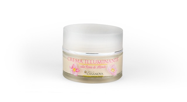 Crema illuminante alla rosa di montagna