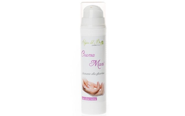 Crema mani glicerina e aloe vera