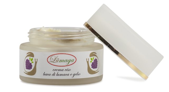 Crema viso alla bava di lumaca e gelso