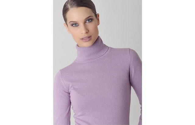 Dolcevita da donna in cashmere