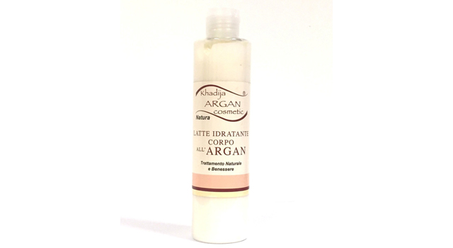 Latte corpo olio di Argan e aloe