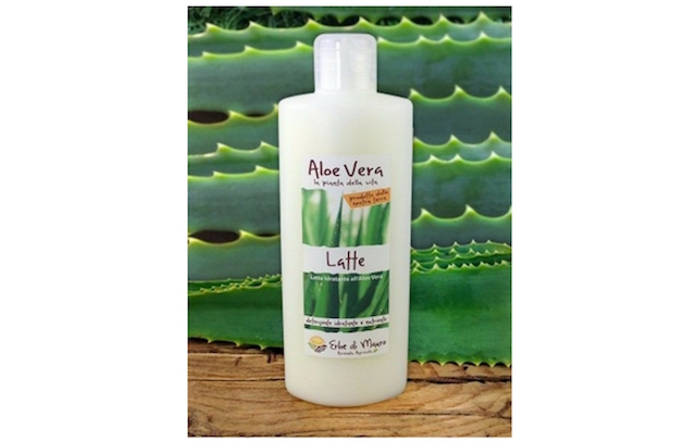 Latte detergente ad aloe vera