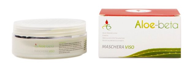 Maschera viso depurativa con acido ialuronico e aloe