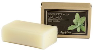 Sapone alla salvia per pediluvio