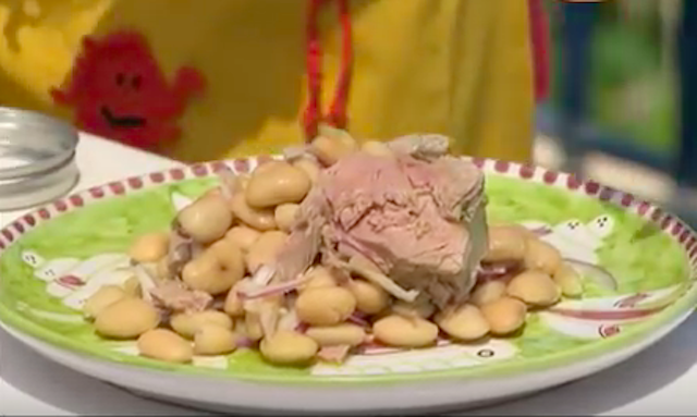 insalata fagioli e tonno