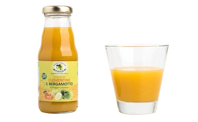 Succo di clementine e bergamotto con antiossidanti