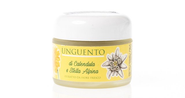 Unguento lenitivo calendula e stella alpina