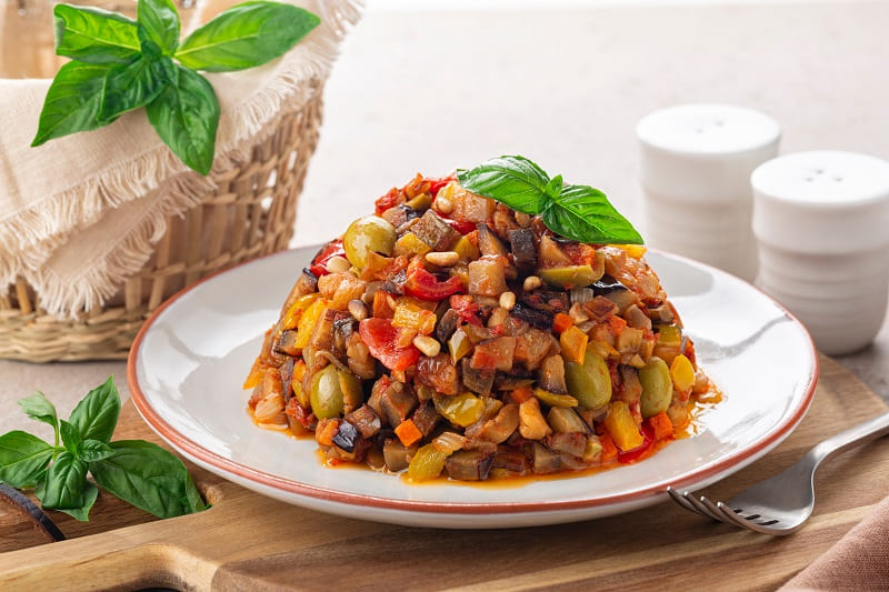 caponata di verdure