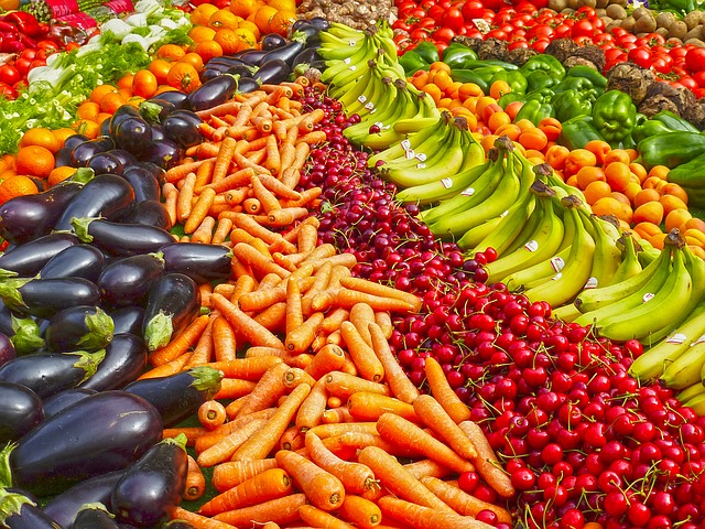 verdura e frutta di stagione