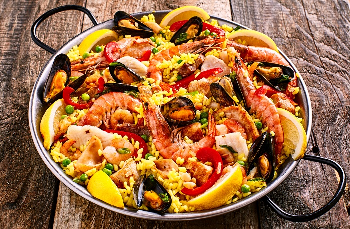 paella di pesce