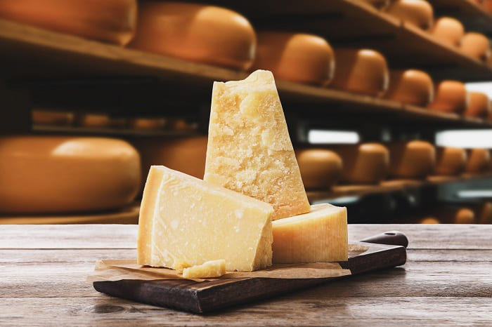 parmigiano reggiano e grana padano