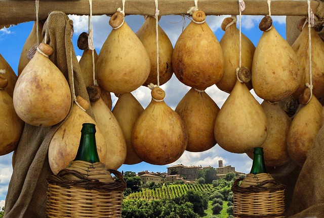 provola e scamorza