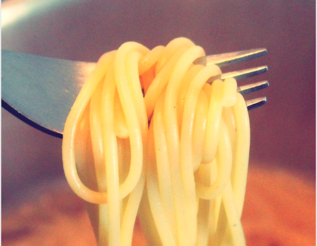 spaghetti con colatura di alici