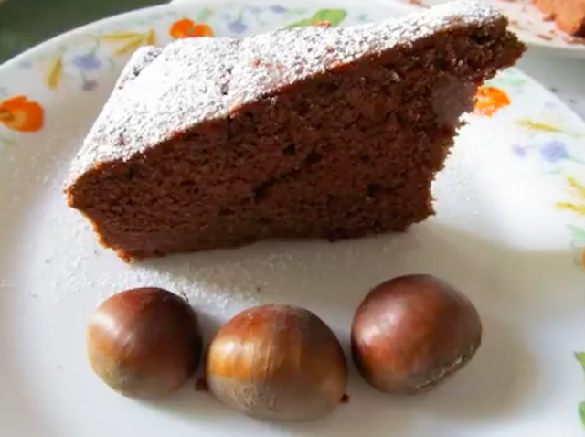 torta alle castagne